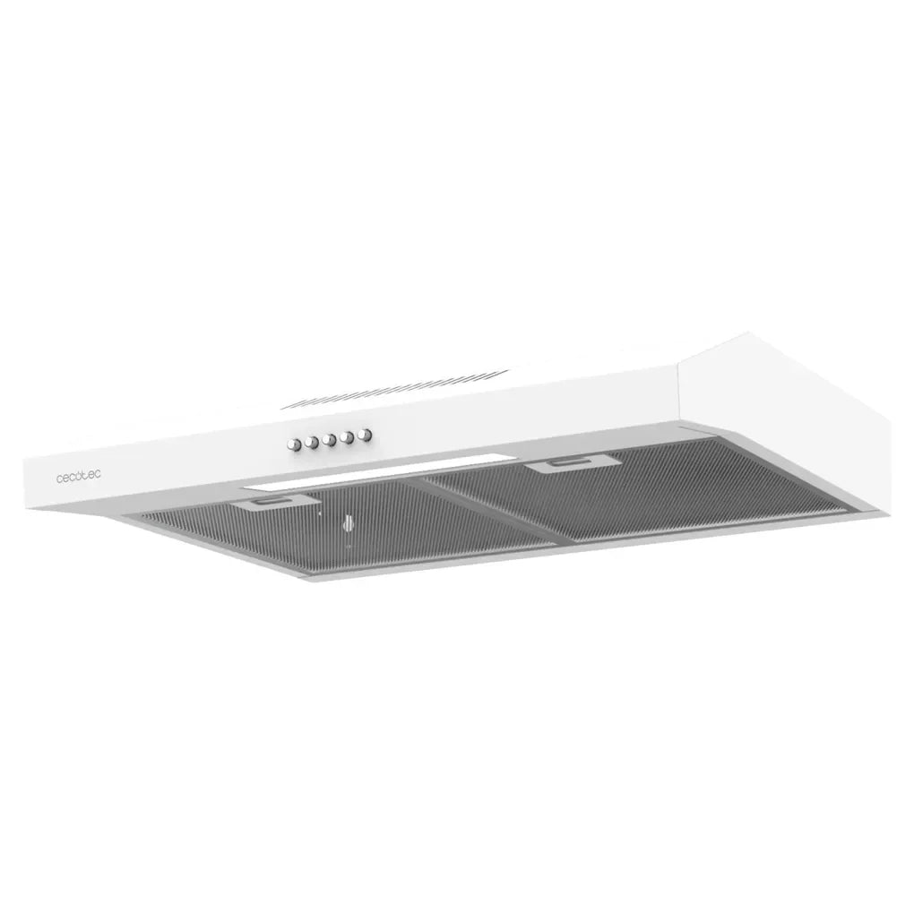cecotec_02856_campana_extractora_blanca_60cm:_potente_succión_y_diseño_minimalista_3