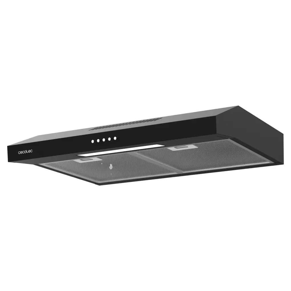 cecotec_02857_campana_extractora_negra_60cm:_diseño_moderno_y_potente_succión_220m3_h_3