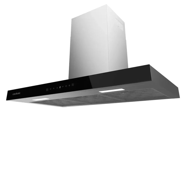 cecotec_02885_campana_extractora_90cm_cristal_negro__succión_550m3_h__a++__control_táctil_y_gestual_3