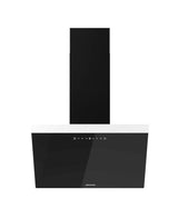 Campana Extractora 60cm Vidrio Negro, Succión 650m3/h, Control Táctil y LED de Cecotec
