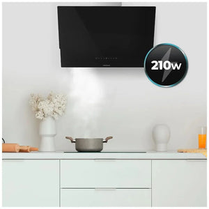 cecotec_02893_campana_extractora_60cm_vidrio_negro__succión_800m3_h__a++__control_táctil_y_gestual_7