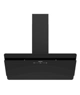 Campana Extractora 90cm vidrio negro succión 800m3 h a control táctil y Gestual Cecotec