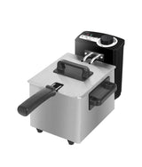 Freidora Eléctrica 1,5L con Filtro OilCleaner y Cubeta Lavable - Potencia 1000W de Cecotec