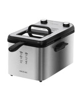 Freidora Eléctrica 4L con Filtro OilCleaner y Diseño INOX - Potencia 3270W de Cecotec