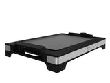 Plancha Eléctrica 2000W Tasty&Grill Inox: Cocina Saludable y Fácil de Limpiar de Cecotec