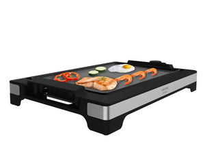 cecotec_03093_plancha_eléctrica_2000w_tasty&grill_inox:_cocina_saludable_y_fácil_de_limpiar_1