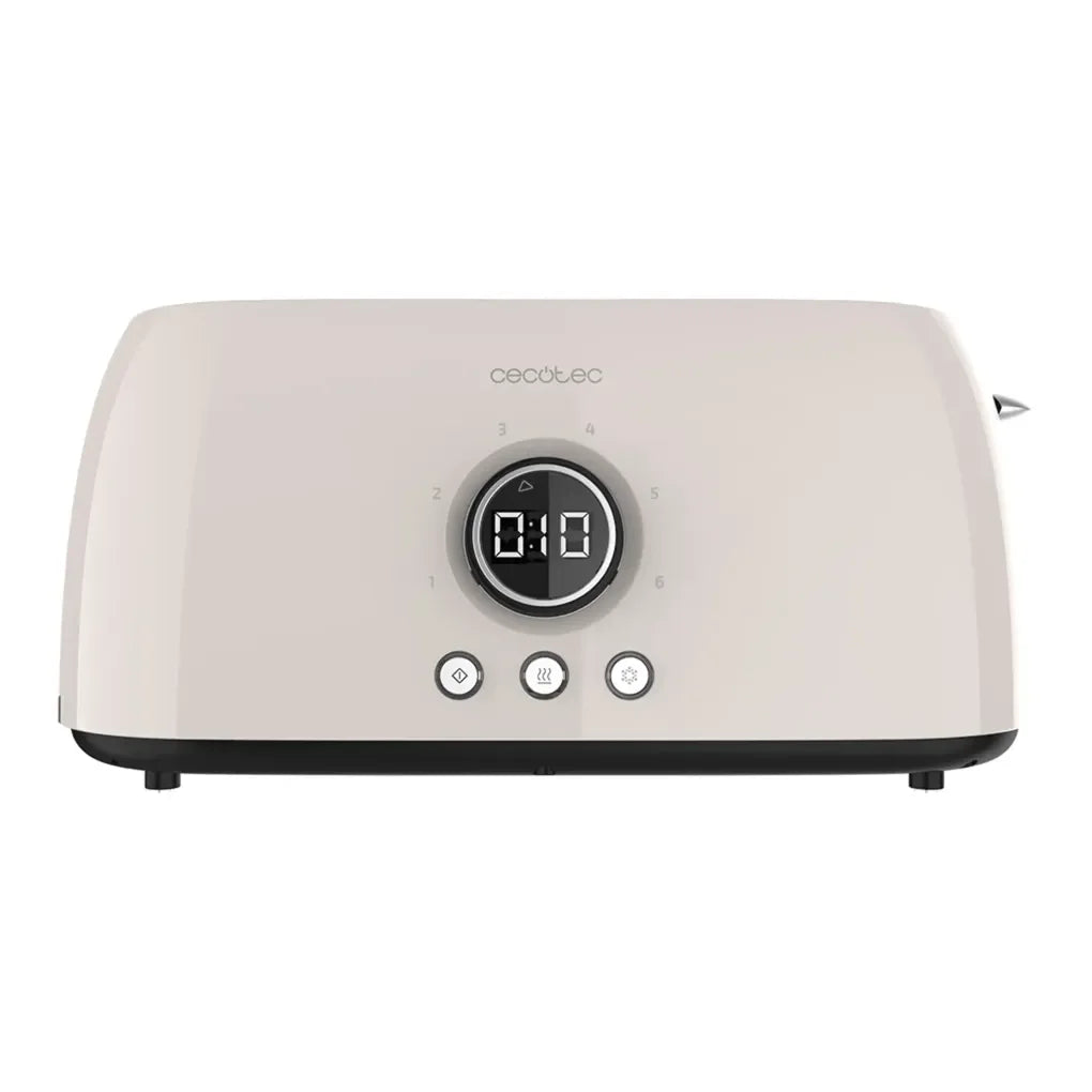 cecotec_03109_tostador_digital_beige_classictoast_15000:_elegancia_y_funcionalidad_para_4_tostadas_2