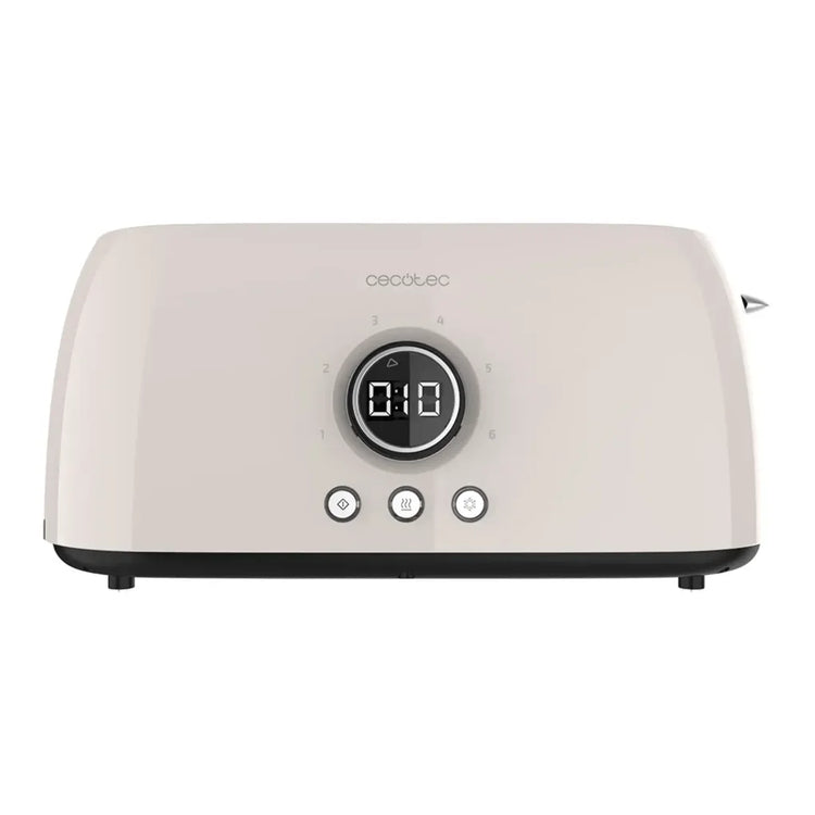 cecotec_03109_tostador_digital_beige_classictoast_15000:_elegancia_y_funcionalidad_para_4_tostadas_2