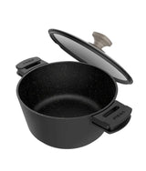 Olla de Aluminio Fundido 28 cm con Revestimiento Antiadhesivo para Todas las Cocinas de Cecotec