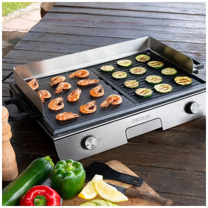cecotec_03182_barbacoa_eléctrica_3000w_inoxidable_con_superficie_antiadherente_y_termostato_3