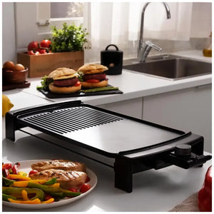 cecotec_03192_plancha_eléctrica_2600w_antiadherente_con_termostato_y_limpieza_fácil_5