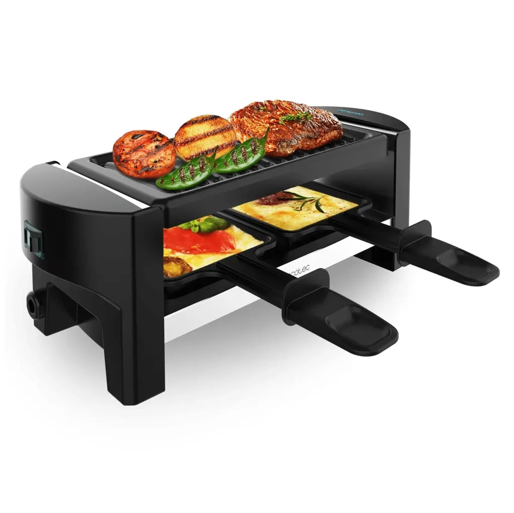 cecotec_03264_máquina_de_raclette_compacta_320w:_disfruta_de_comidas_saludables_y_creativas_1