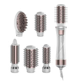 Cepillo de aire Bamba CeramicCare 5in1 Pro con 5 cabezales intercambiables tecnología Ion real y rotación automática Cecotec