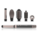 Cepillo de aire Moldeador Bamba CeramicCare AirGlam original 6 en 1 con tecnología Coanda y motor Brushless Cecotec
