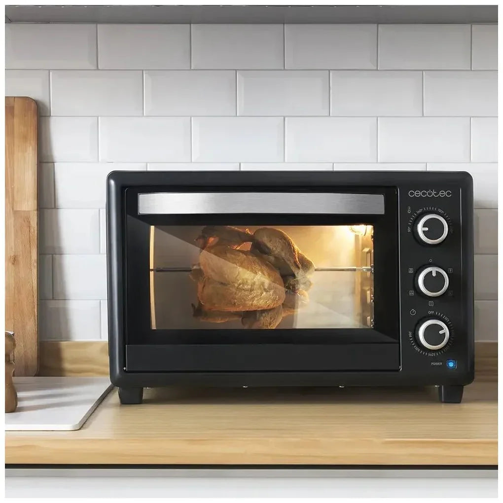 cecotec_03819_horno_de_convección_30l_con_rustidor_giratorio_y_5_modos_de_cocción_eficiente_2