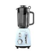 Batidora RetroBlue 1200W: Potencia, Estilo y Cuchillas de Titanio Negro de Cecotec