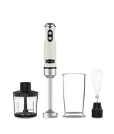 Batidora Retro 1200W con Cuchillas de Titanio y Accesorios para Cocina de Cecotec