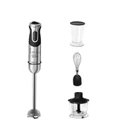 Batidora de Mano 1000W, 21 Velocidades, Cuchilla Titanio, Accesorios Incluidos de Cecotec