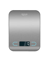 Báscula de cocina Digital precisa 5kg diseño extraplano y Pantalla LCD grande Cecotec