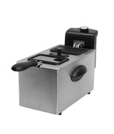 Freidora Eléctrica 2180W, 3L con Filtro OilClean y Diseño en Acero Inoxidable de Cecotec