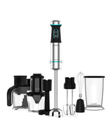Batidora de Mano 1200W Titanio Negro con Accesorios y Función Turbo de Cecotec