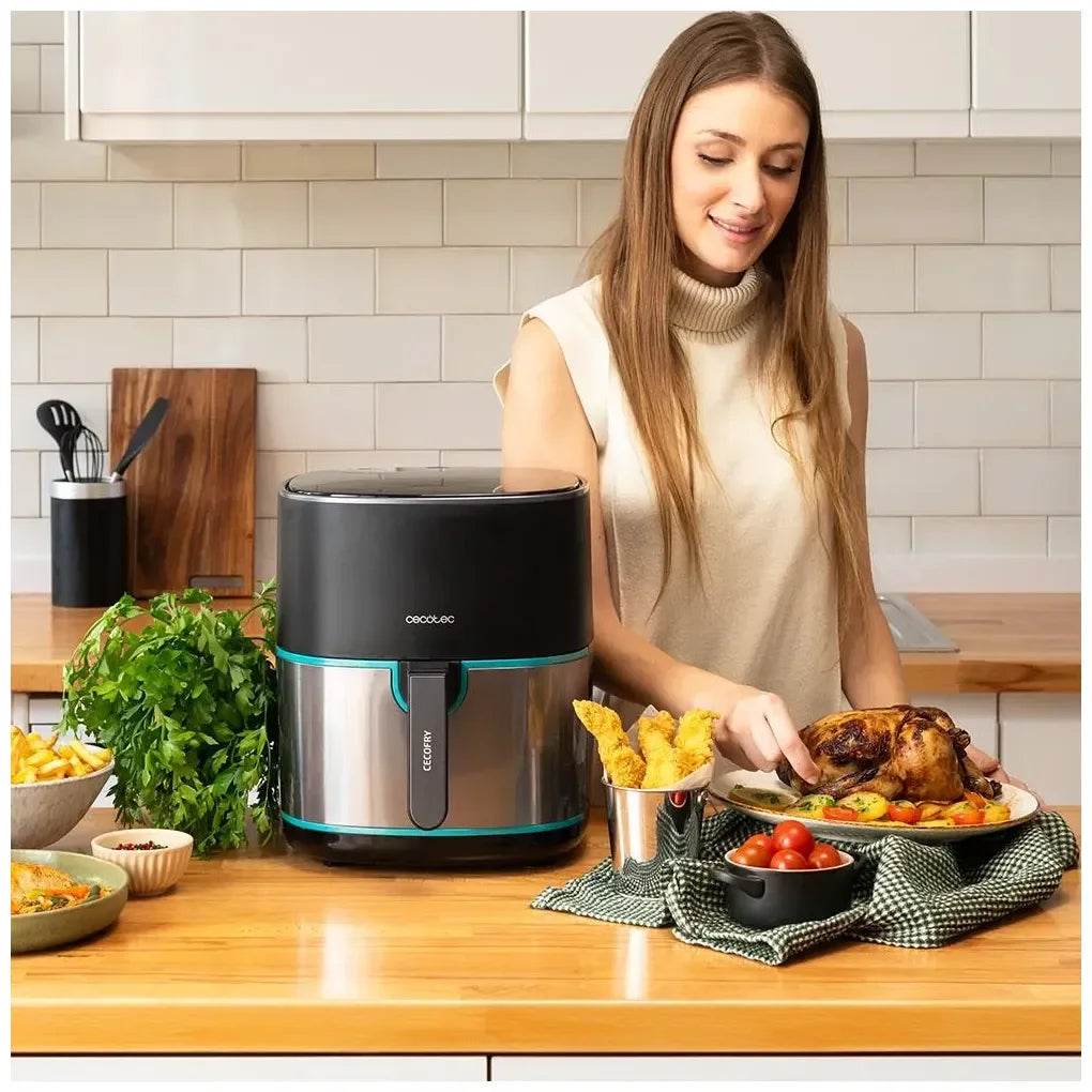 cecotec_04966_freidora_de_aire_inoxidable_6.5l:_cocina_saludable_y_rápida_con_1700w_3