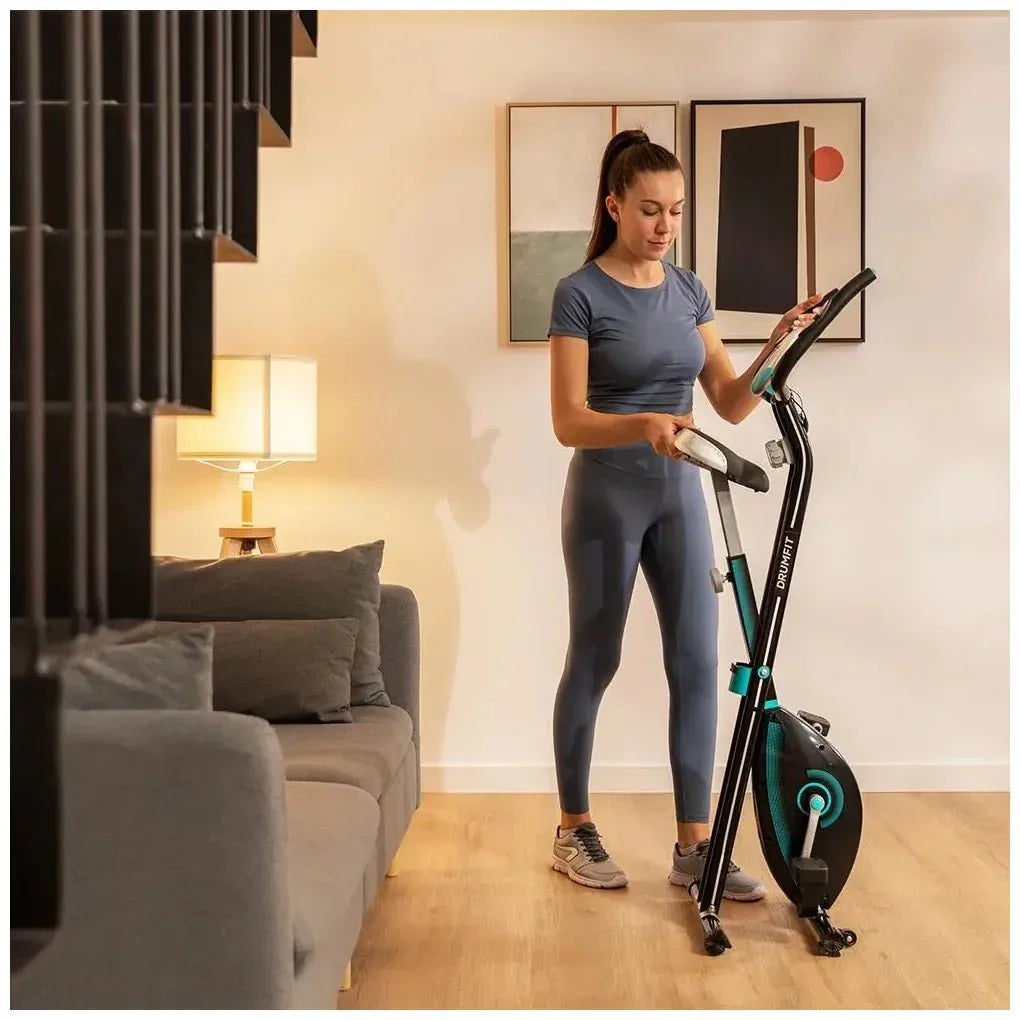 cecotec_07071_bicicleta_estática_plegable_drumfit_x_bike_neo:_confort_y_tecnología_en_casa_2