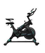Bicicleta estaticaDrumFit 23000 Kosmos Pro UltraFlex con volante de 23 kg tecnología Dynamic Pro y pantalla LCD Cecotec