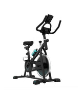 Bicicleta estatica DrumFit 6000 Forcis con volante de inercia de 6 kg resistencia manual monitor LCD y calapiés Cecotec