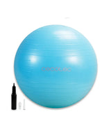 Pelota fitness 65cm Tonifica y fortalece en casa con DrumFit Cecotec