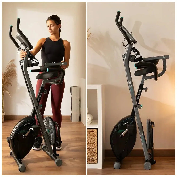 cecotec_07176_bicicleta_estática_plegable_drumfit_x_bike_3000_neo_pro:_entrenamiento_completo_en_casa_6