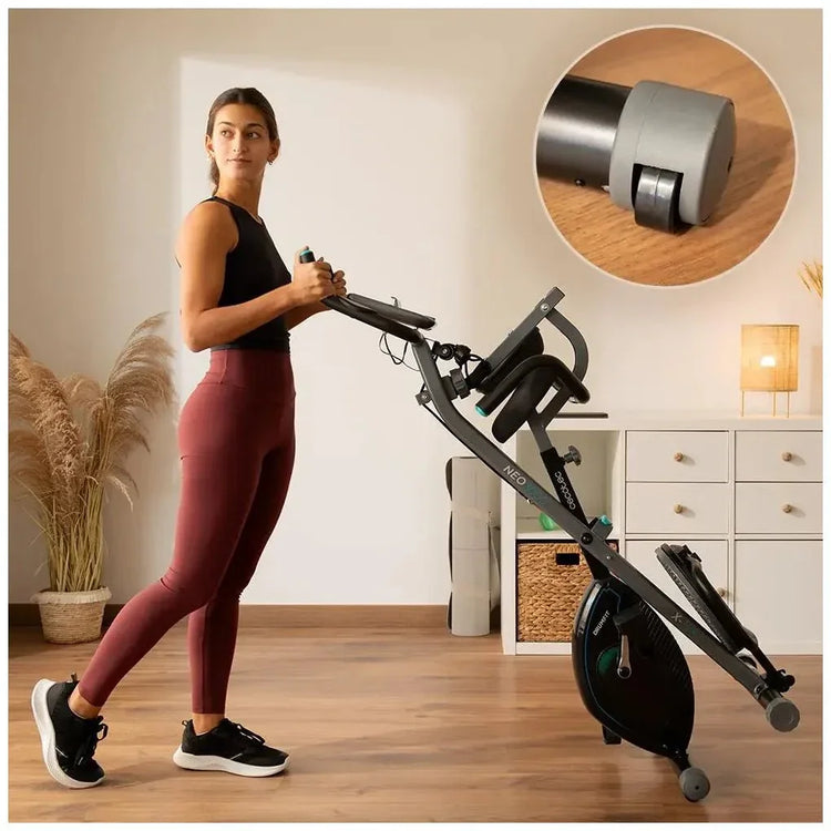 cecotec_07176_bicicleta_estática_plegable_drumfit_x_bike_3000_neo_pro:_entrenamiento_completo_en_casa_9