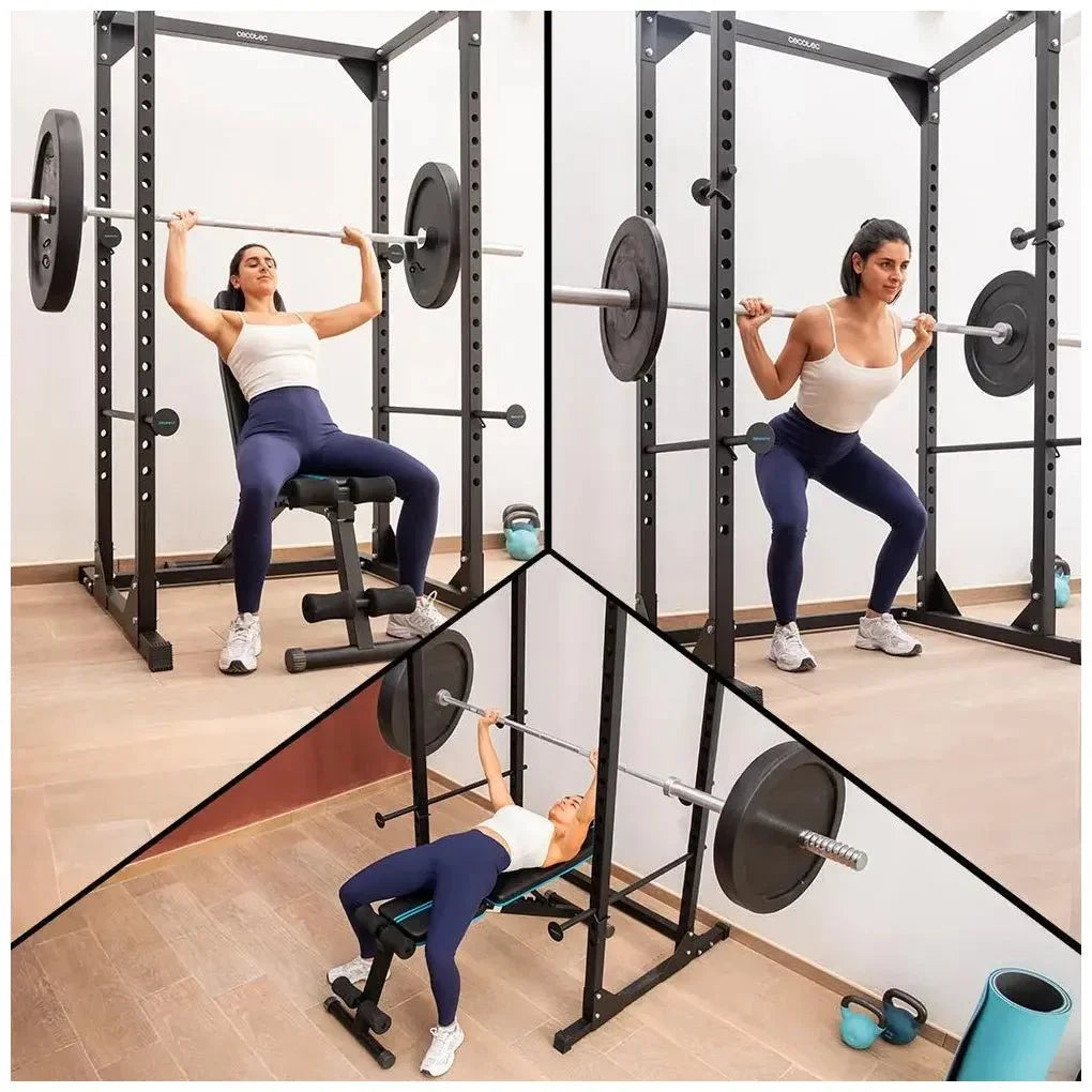 cecotec_07190_jaula_de_musculación_drumfit_powerrack_1000:_entrenamiento_seguro_y_versátil_1