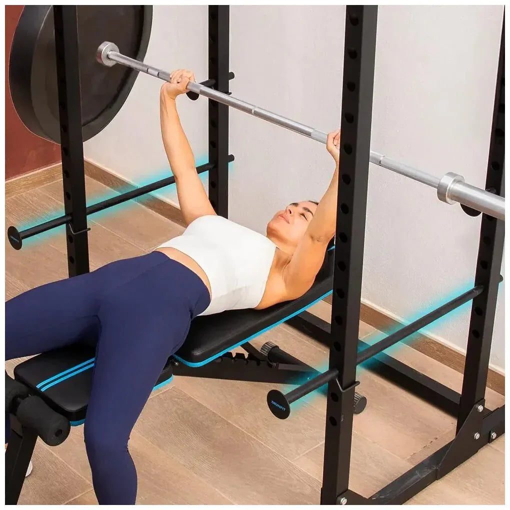 cecotec_07190_jaula_de_musculación_drumfit_powerrack_1000:_entrenamiento_seguro_y_versátil_4