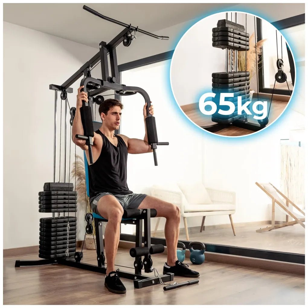 cecotec_07191_estación_de_entrenamiento_multifuncional_drumfit_homegym_1000_para_full_body_workout_1