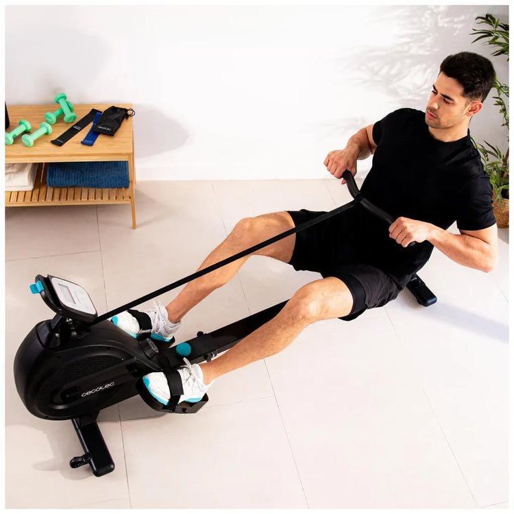 cecotec_07223_máquina_de_remo_plegable_drumfit_rower_9000:_resistencia_magnética_y_lcd_5