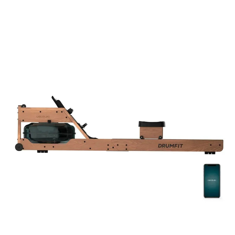 cecotec_07226_remo_de_agua_drumfit_neptuno_wood:_entrenamiento_intenso_y_conectividad_avanzada_2