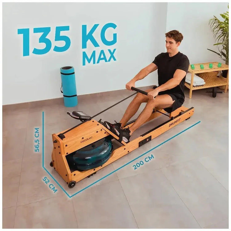 cecotec_07226_remo_de_agua_drumfit_neptuno_wood:_entrenamiento_intenso_y_conectividad_avanzada_9