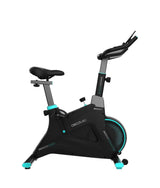 Bicicleta estatica DrumFit 10000 MagnoMotor con volante de 10 kg resistencia magnética de 32 niveles y App Kinomap Cecotec