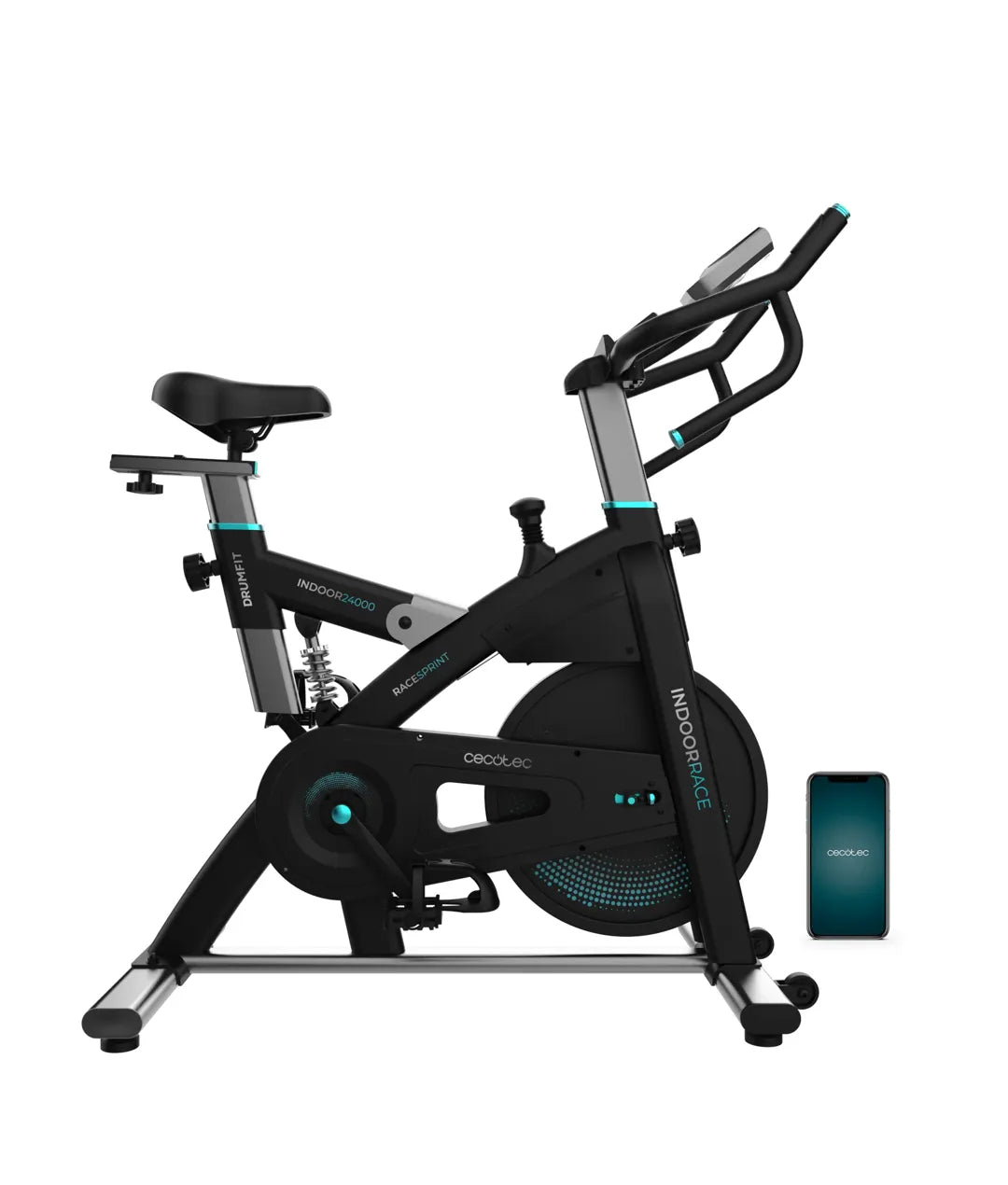 cecotec_07245_bicicleta_indoor_drumfit_24000:_entrenamiento_dinámico_con_app_y_pulsómetro_0