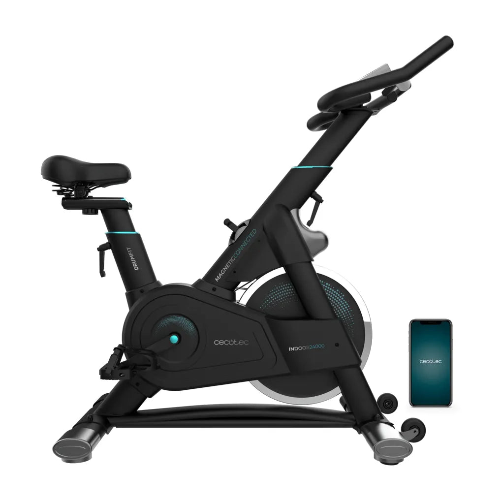 cecotec_07247_bicicleta_indoor_drumfit_24000:_entrenamiento_fluido_con_resistencia_magnética_3