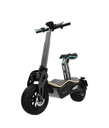 Ciclomotor Eléctrico Makalu Pro con potencia de 1600W doble suspensión batería extraíble y Frenos E ABS Cecotec