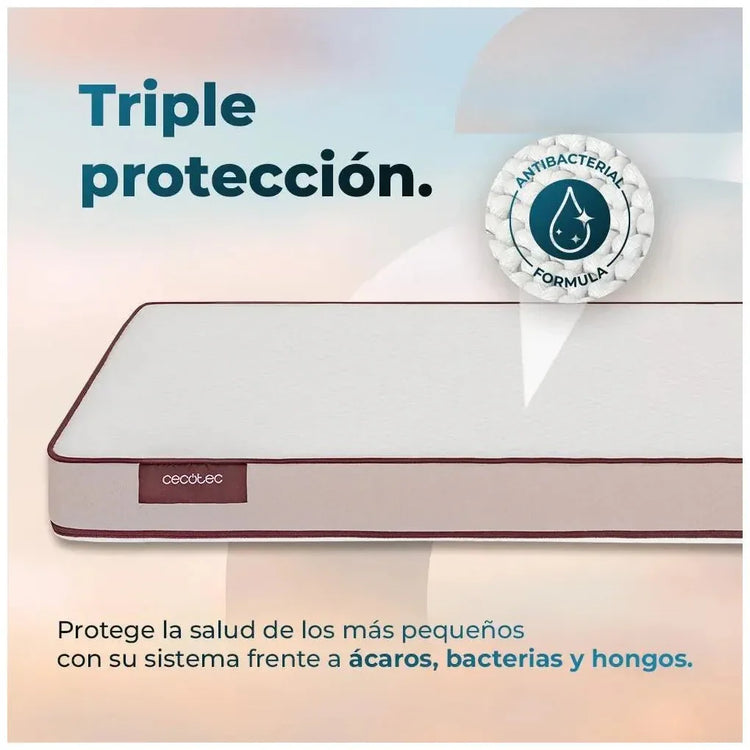 cecotec_07852_colchón_cuna_flow_babypure:_confort_y_seguridad_con_certificación_oeko_tex_4