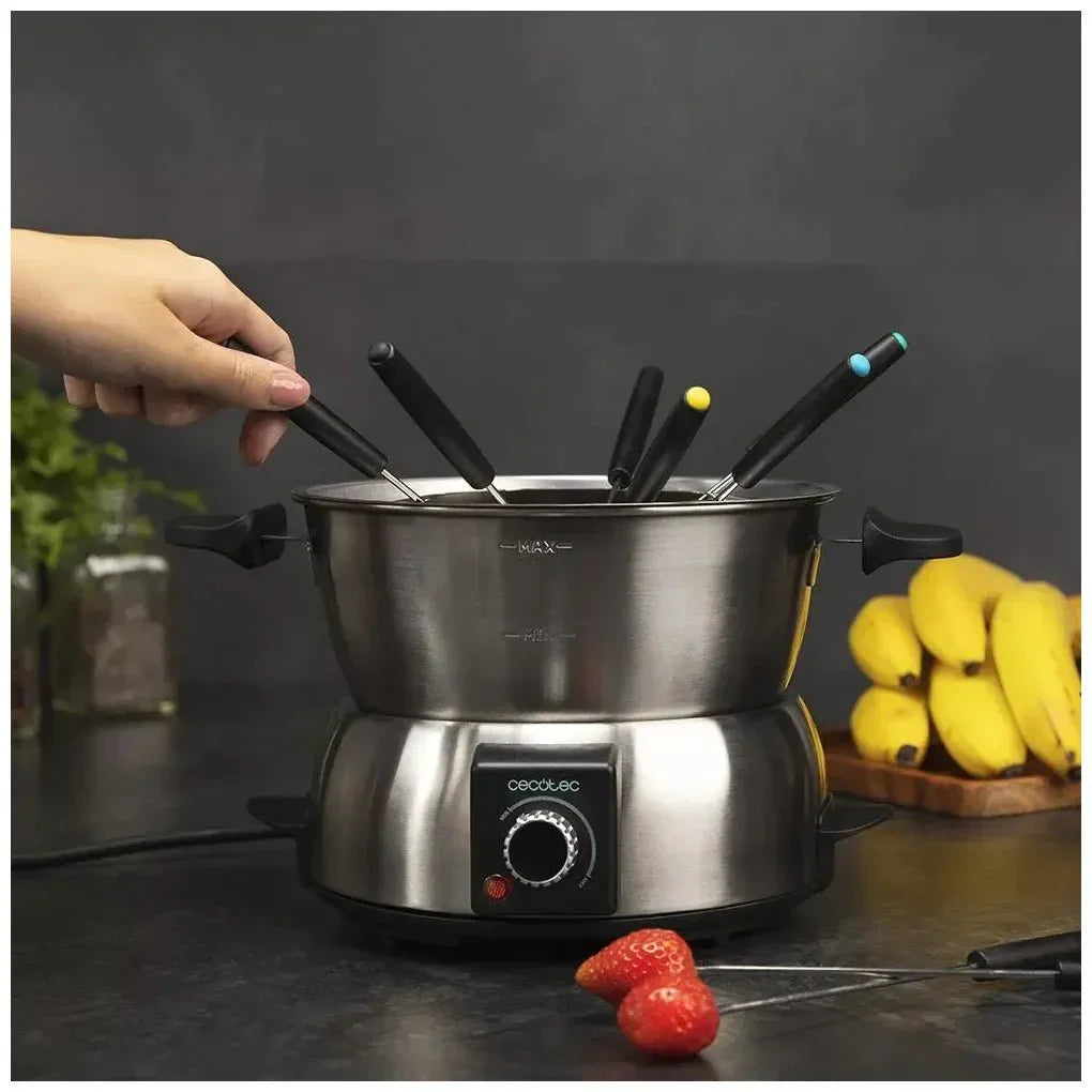 cecotec_08018_fondue_eléctrica_1000w:_disfruta_queso__chocolate_y_aceite_con_estilo_y_facilidad_9