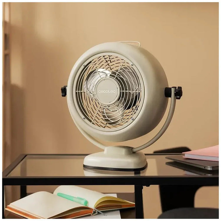 cecotec_08208_ventilador_retro_de_sobremesa_beige_20w__8''_con_2_velocidades_y_diseño_elegante_1