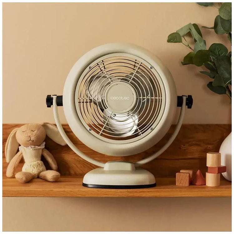 cecotec_08208_ventilador_retro_de_sobremesa_beige_20w__8''_con_2_velocidades_y_diseño_elegante_7