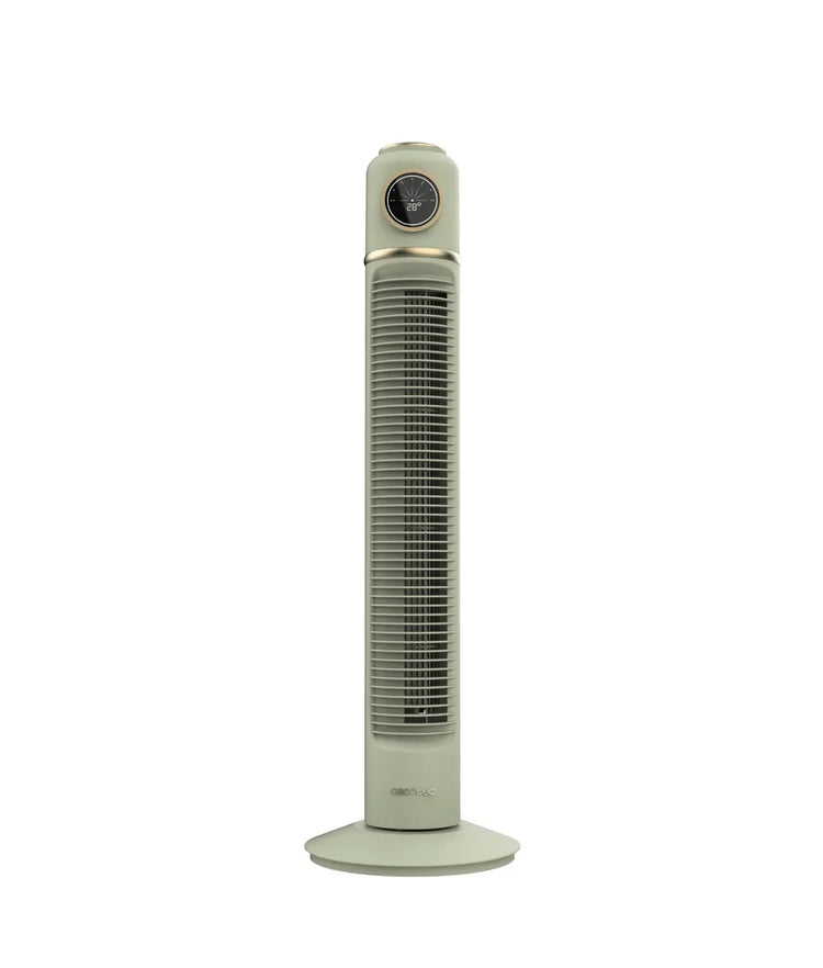 cecotec_08226_ventilador_de_torre_retro_smart_green_32"_con_control_remoto_y_pantalla_led_0