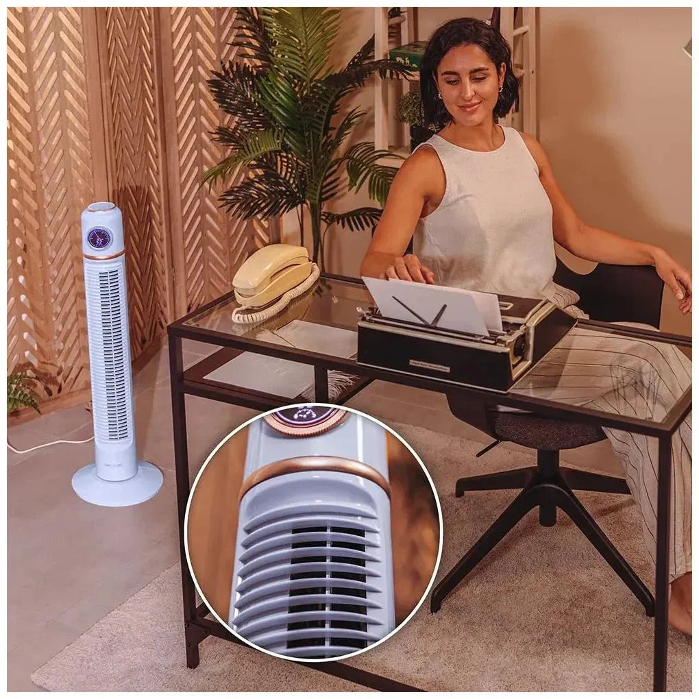 cecotec_08228_ventilador_de_torre_retro_smart_blue:_potencia__estilo_y_comodidad_4