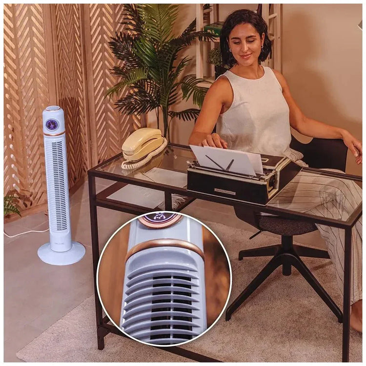 cecotec_08228_ventilador_de_torre_retro_smart_blue:_potencia__estilo_y_comodidad_4