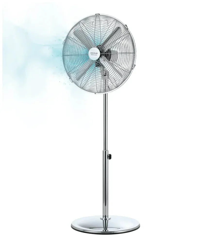 cecotec_08235_ventilador_de_pie_retro_50w:_silencioso__ajustable_y_seguro_con_3_velocidades_0